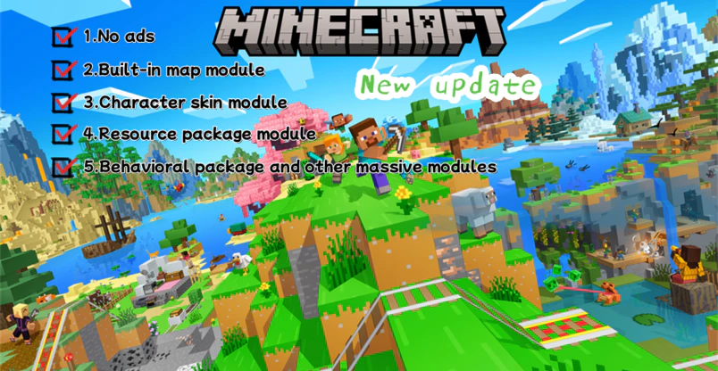 我的世界(Mods inside/Recommended) v1.21.80.28_playmods.net