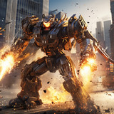 Robot Car Transformer Games 3D_playmods.net